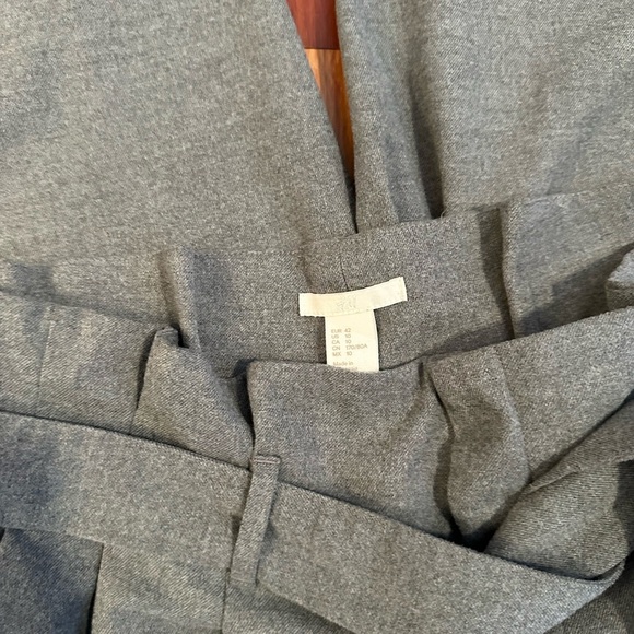 H&M | High waisted grey trousers size 10 - Picture 5 of 5
